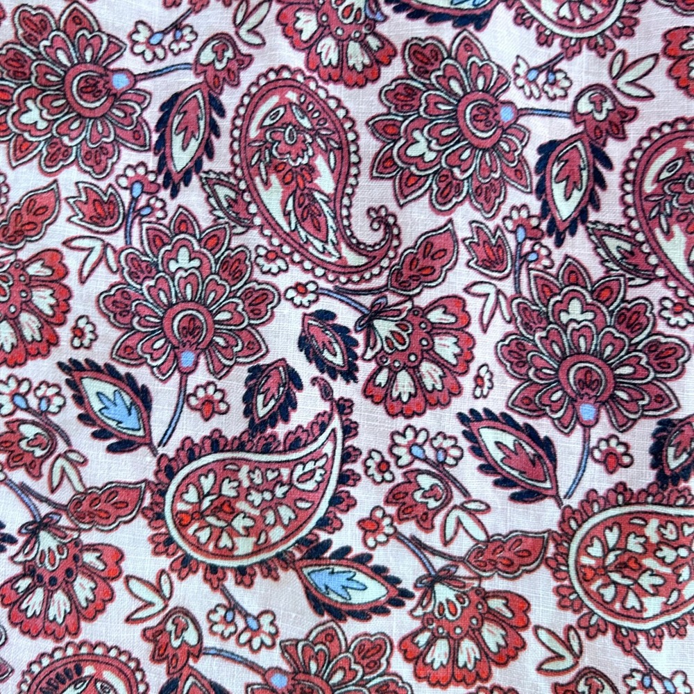 Boden Pink Paisley Smocked Waist Maxi Skirt Floral Boho US 10 UK 14 - Picture 6 of 13